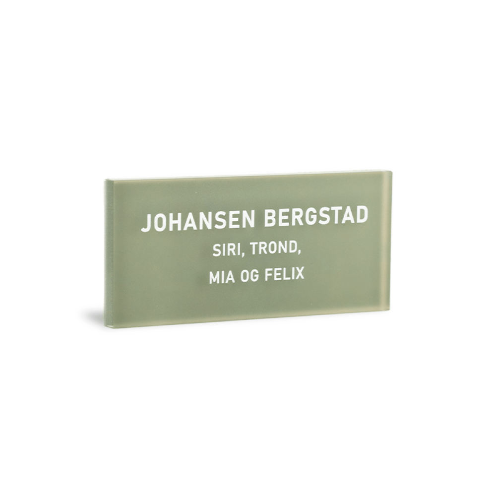 Dørskilt Sagene - Skilthandelen