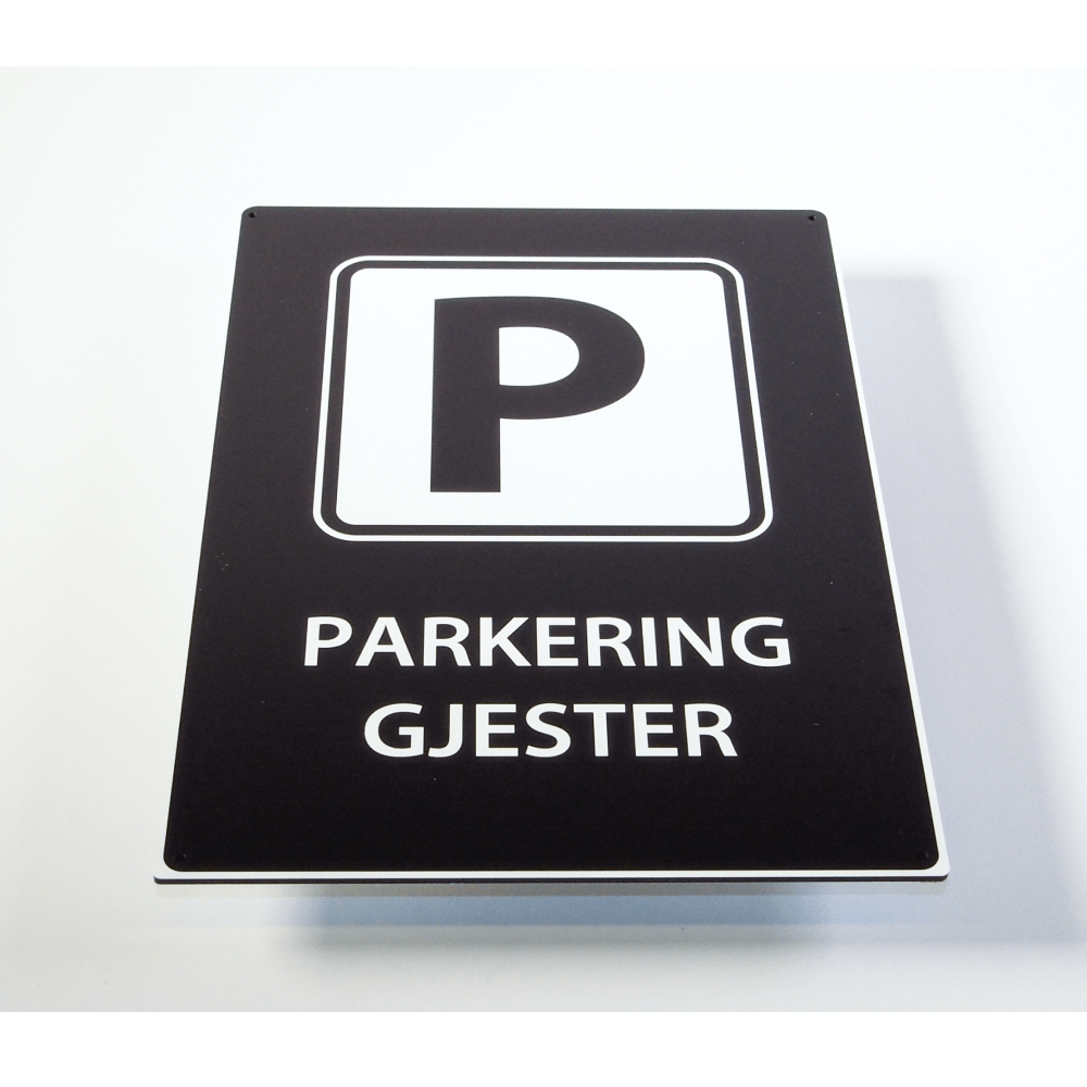 Gjesteparkering - Skilt - Skilthandelen