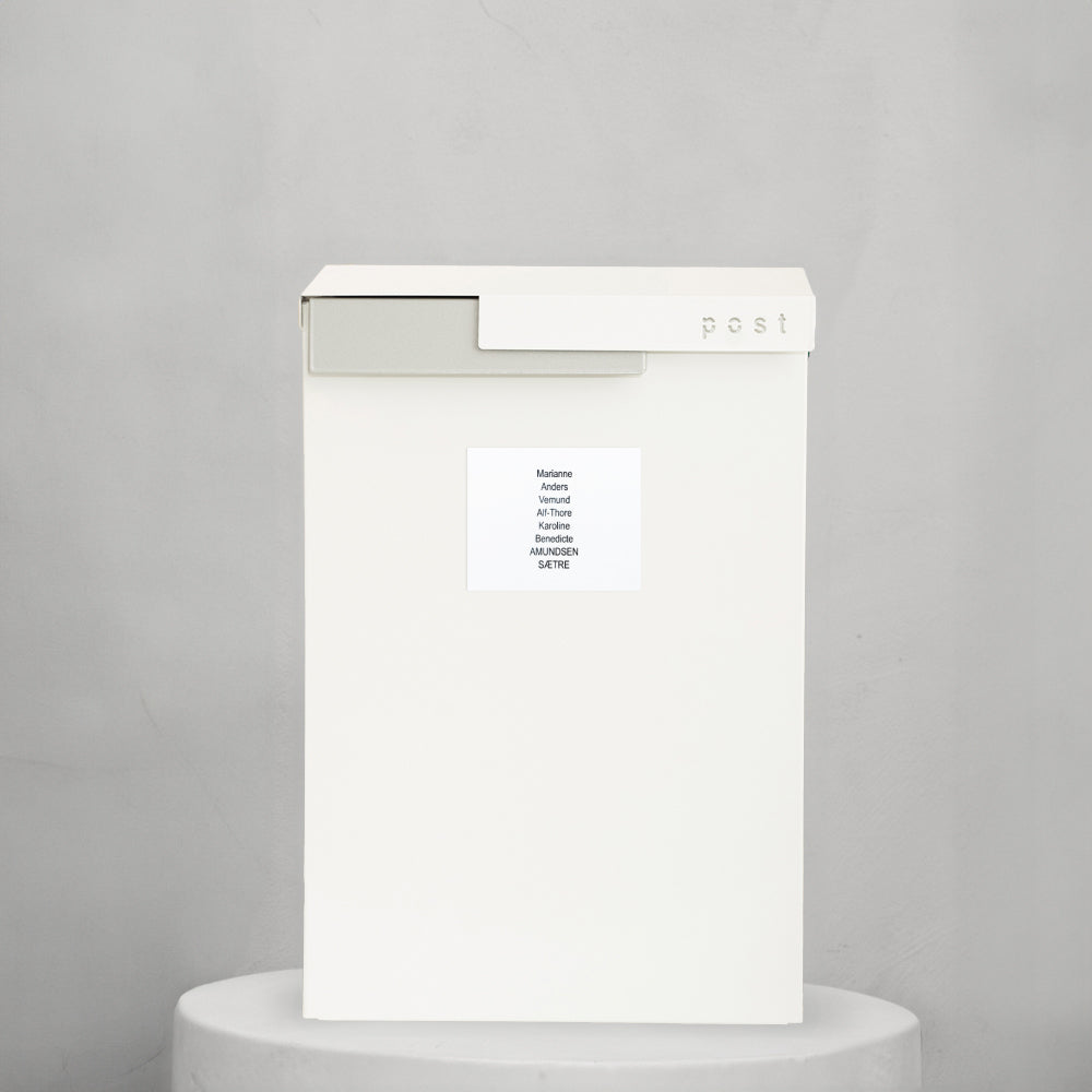 Postkasseskilt - XL