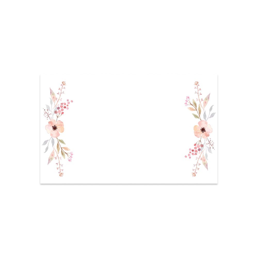 Postkasseskilt - Stor - Blomster - Skilthandelen