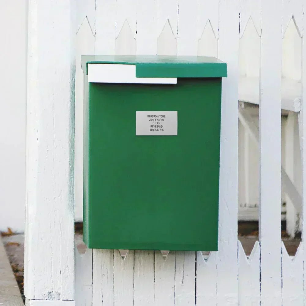 Hva skal stå på postkasseskiltet? - Guide fra Posten - Skilthandelen