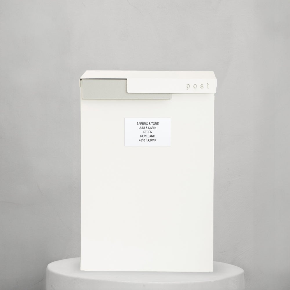 Postkasseskilt - Stor - Skilthandelen